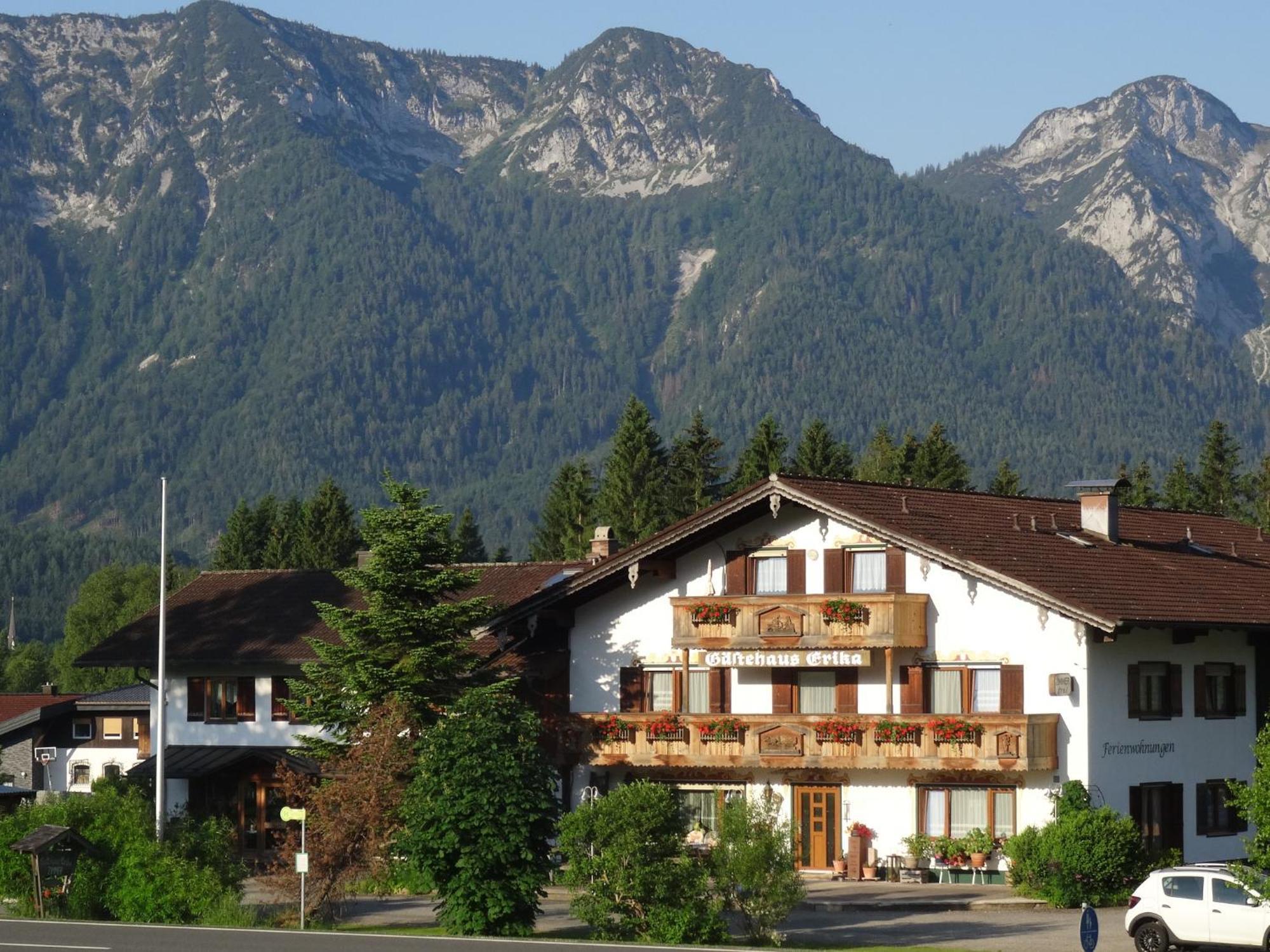 Gaestehaus Erika - Chiemgau Karte Inzell Buitenkant foto